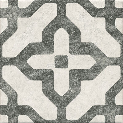 Jasba Pattern Mehrfarbig - Grau 20x20 cm Bodenfliese / Wandfliese Vola Matt Eben HT-Veredelung 42121H | 72118