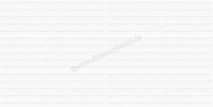 Keraben Mood Oblique Blanco 30x90 cm Wandfliese Matt Strukturiert Naturale KP7PG010 | 77755