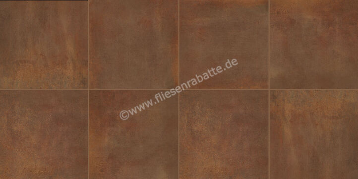 Love Tiles Metallic Corten 60x60 cm Bodenfliese / Wandfliese Matt Eben Naturale B615.0016.044 | 89554