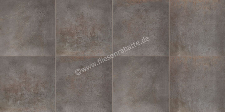 Love Tiles Metallic Iron 60x60 cm Bodenfliese / Wandfliese Matt Eben Naturale B615.0016.003 | 89557